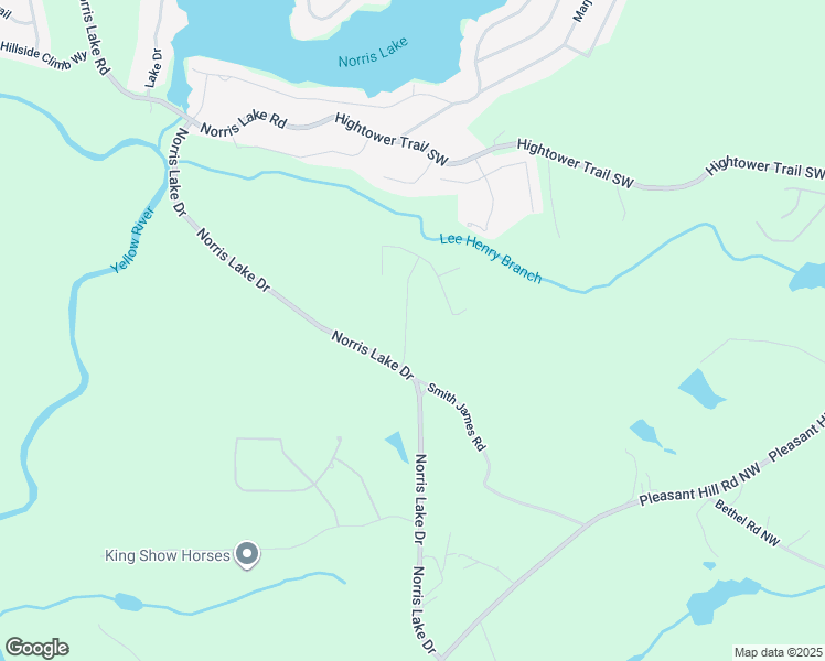 map of restaurants, bars, coffee shops, grocery stores, and more near 1312 Sweetwater Bluff in Snellville