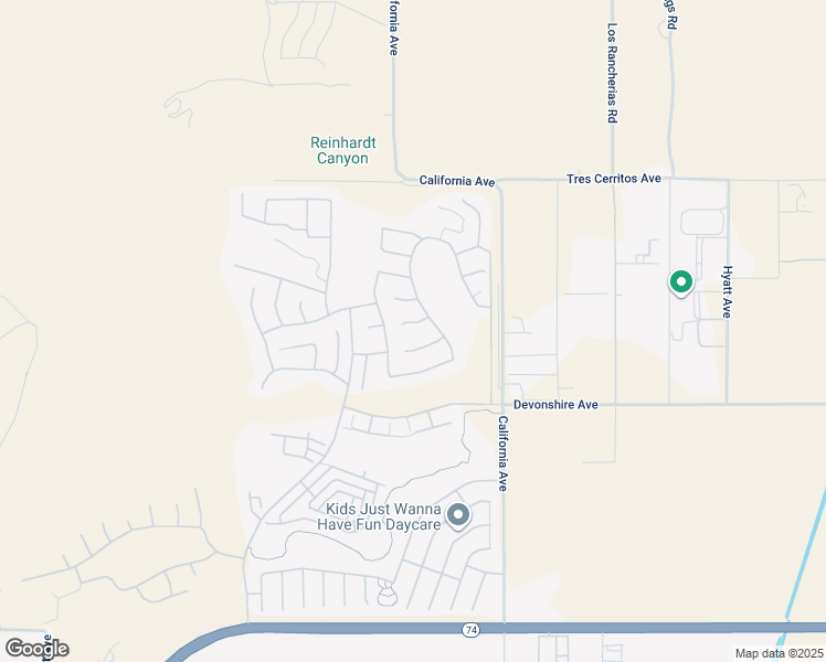 map of restaurants, bars, coffee shops, grocery stores, and more near 7819 Hagen Circle in Hemet