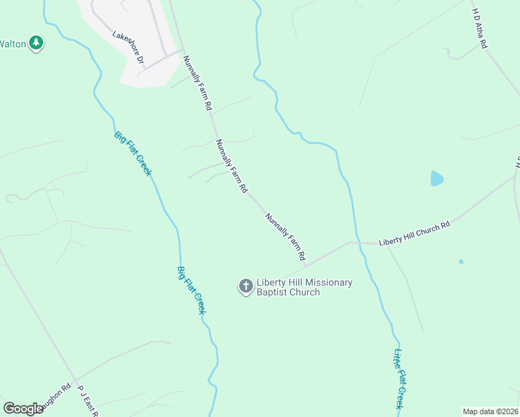 map of restaurants, bars, coffee shops, grocery stores, and more near 330 Nunnally Farm Road in Monroe