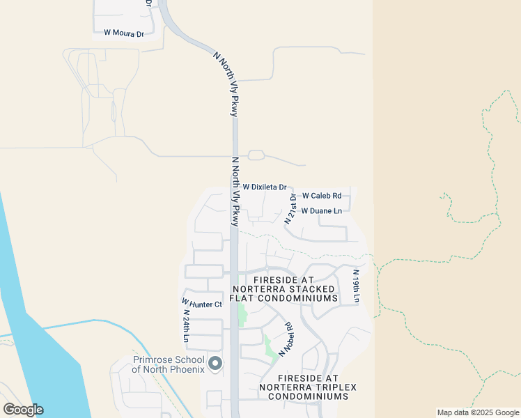 map of restaurants, bars, coffee shops, grocery stores, and more near 29675 North North Valley Parkway in Phoenix