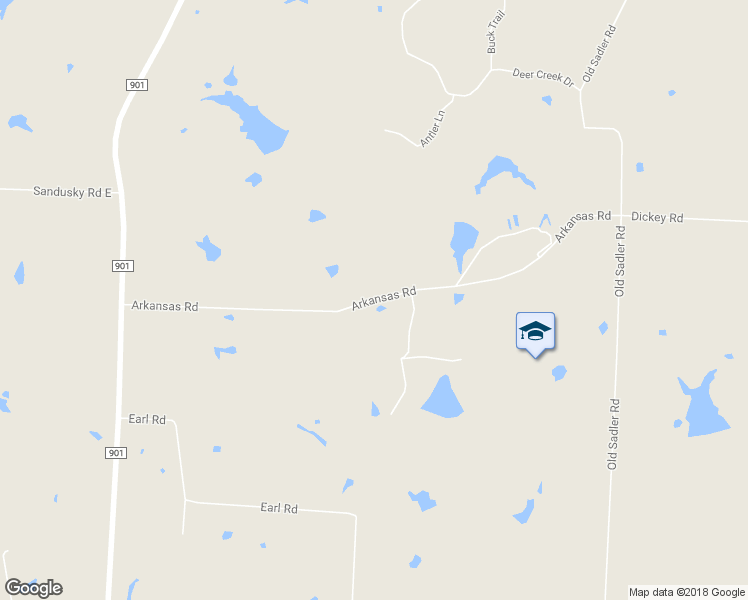 map of restaurants, bars, coffee shops, grocery stores, and more near Arkansas Road in Sadler