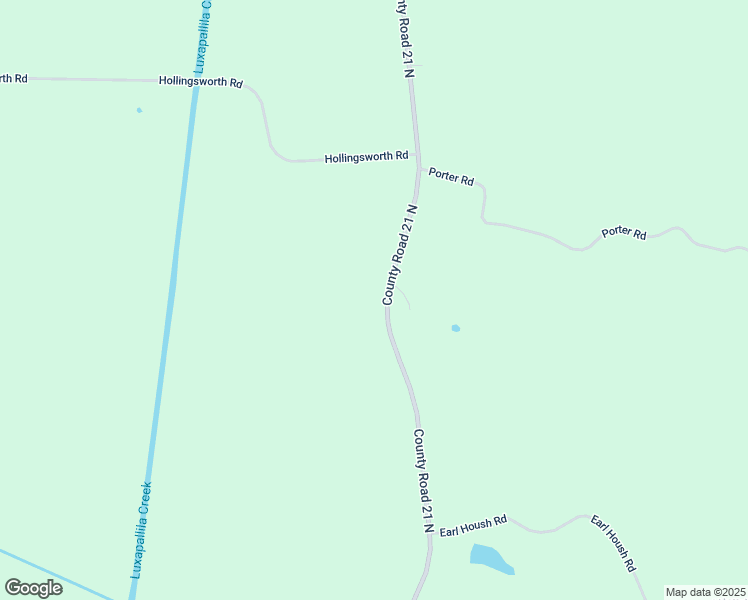 map of restaurants, bars, coffee shops, grocery stores, and more near 2486 County Road 21 North in Fayette