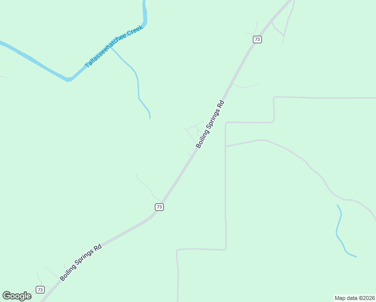 map of restaurants, bars, coffee shops, grocery stores, and more near 8755 Boiling Springs Road in Ohatchee