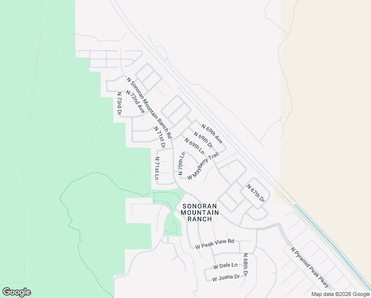 map of restaurants, bars, coffee shops, grocery stores, and more near 7047 West Ashby Drive in Peoria