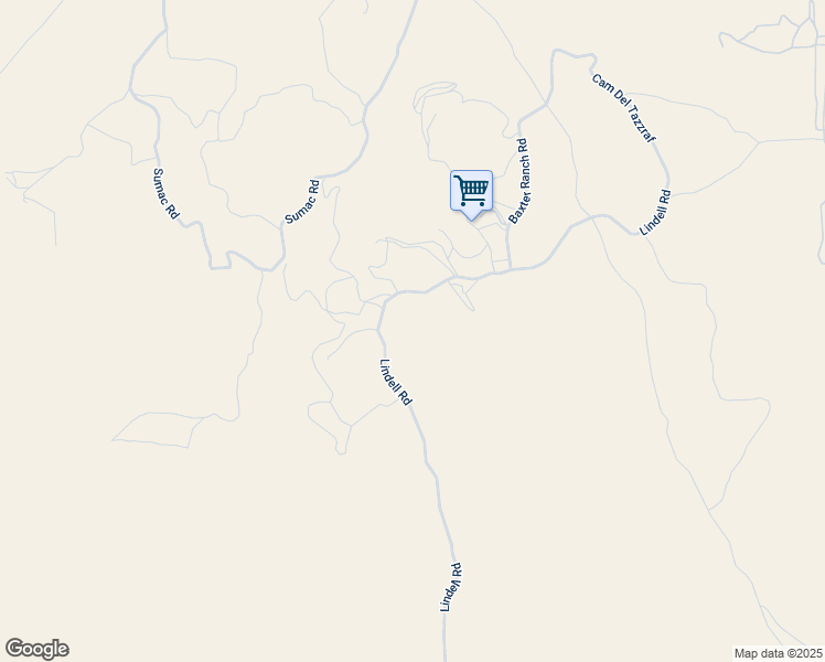 map of restaurants, bars, coffee shops, grocery stores, and more near Lindell Road in Lake Elsinore