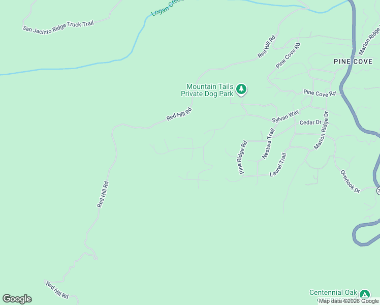 map of restaurants, bars, coffee shops, grocery stores, and more near 52199 Acorn Lane in Idyllwild-Pine Cove