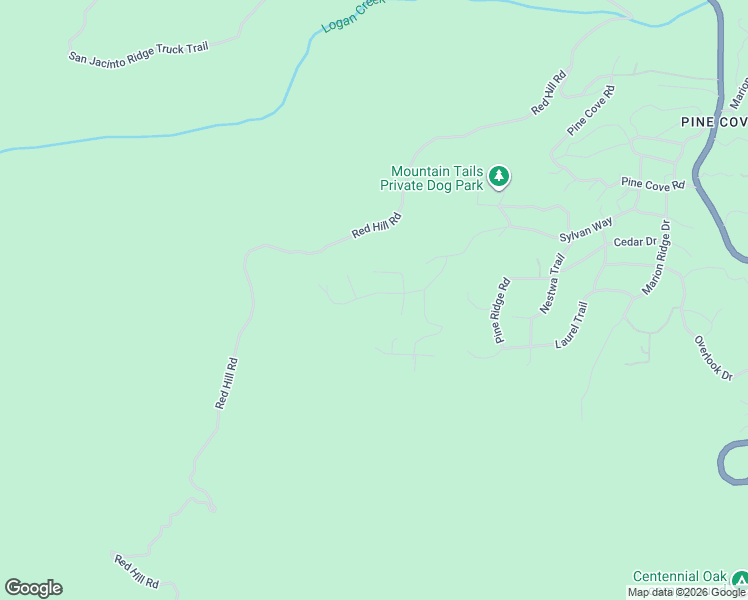 map of restaurants, bars, coffee shops, grocery stores, and more near 52143 Acorn Lane in Idyllwild-Pine Cove