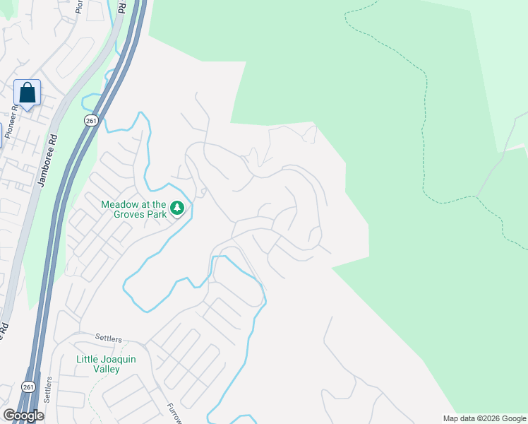 map of restaurants, bars, coffee shops, grocery stores, and more near 114 Great Oak in Irvine