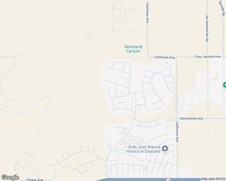 map of restaurants, bars, coffee shops, grocery stores, and more near 502 Garcia Drive in Hemet