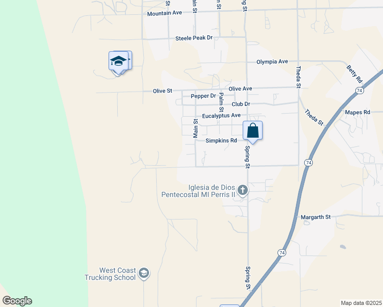 map of restaurants, bars, coffee shops, grocery stores, and more near Maguglin Way in Good Hope