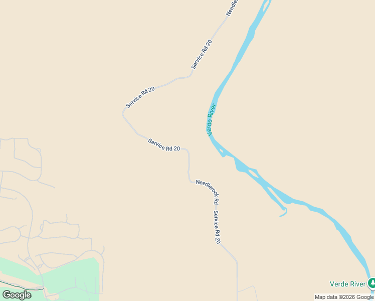 map of restaurants, bars, coffee shops, grocery stores, and more near Needlerock Road in Rio Verde