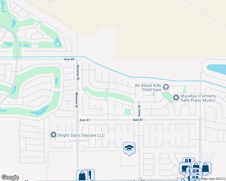 map of restaurants, bars, coffee shops, grocery stores, and more near 82293 Padova Drive in Indio