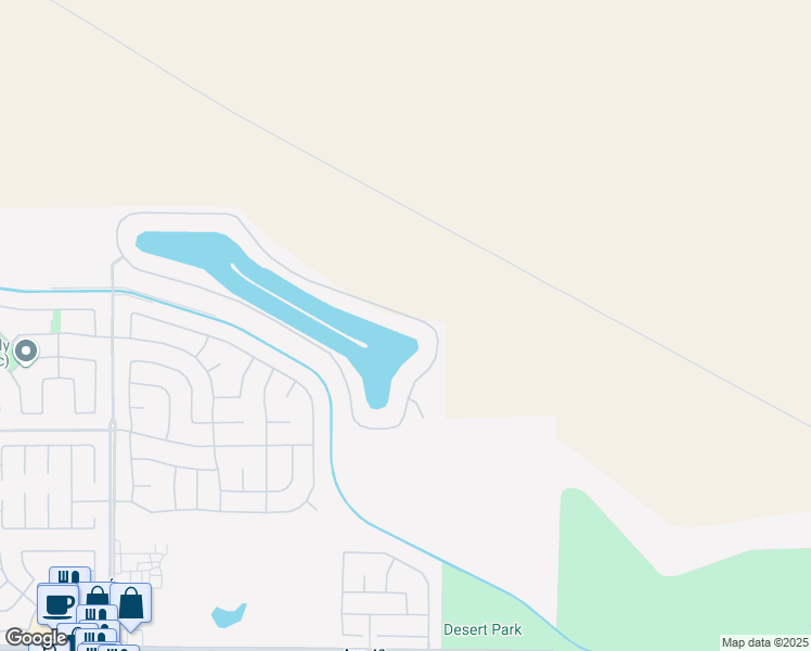 map of restaurants, bars, coffee shops, grocery stores, and more near 83333 North Shore Drive in Indio