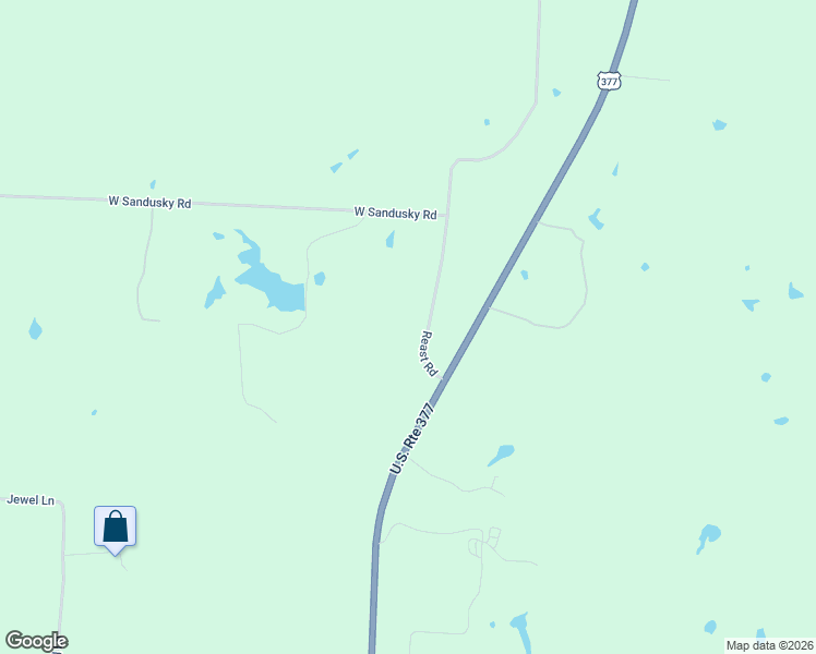 map of restaurants, bars, coffee shops, grocery stores, and more near 303 Reast Road in Whitesboro