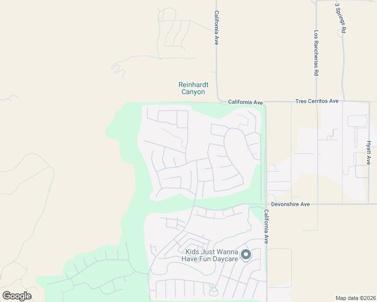 map of restaurants, bars, coffee shops, grocery stores, and more near 500 Olazabal Drive in Hemet