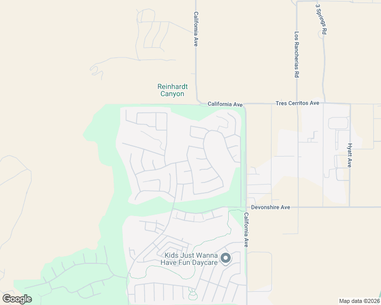 map of restaurants, bars, coffee shops, grocery stores, and more near 508 Casper Drive in Hemet
