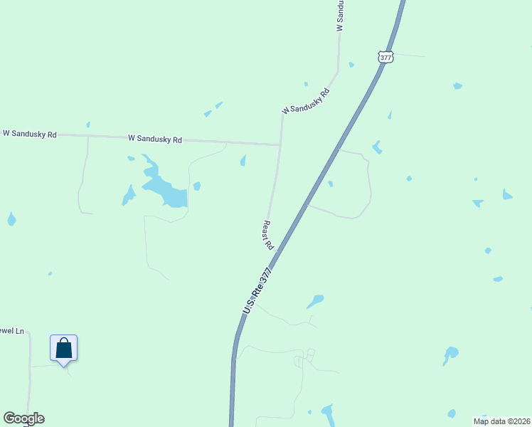 map of restaurants, bars, coffee shops, grocery stores, and more near 303 Reast Road in Whitesboro