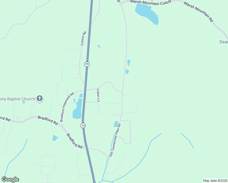 map of restaurants, bars, coffee shops, grocery stores, and more near 4427 Bradford Hopewell Road in Pinson