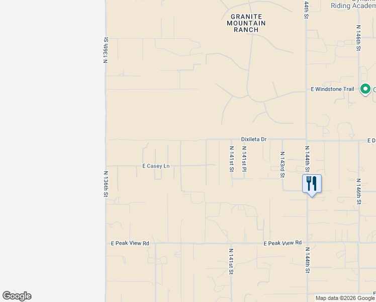map of restaurants, bars, coffee shops, grocery stores, and more near 29623 North 139th Street in Scottsdale