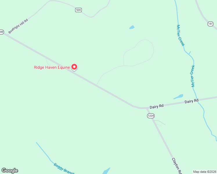 map of restaurants, bars, coffee shops, grocery stores, and more near 1374 Dairy Road in Ridge Spring