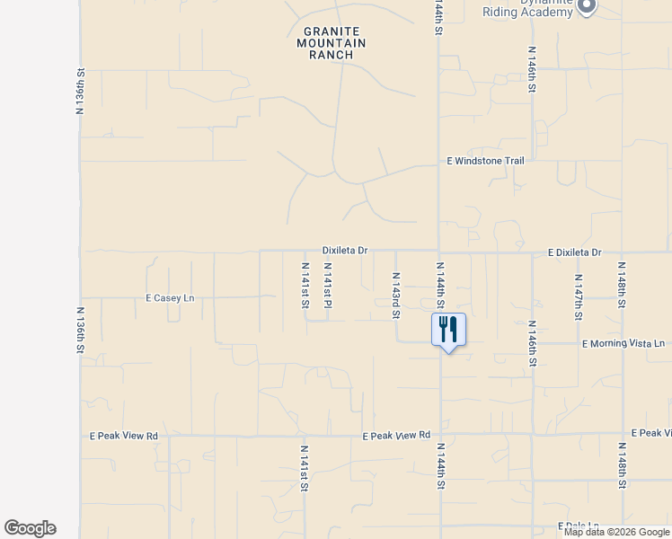 map of restaurants, bars, coffee shops, grocery stores, and more near 29717 North 141st Place in Scottsdale