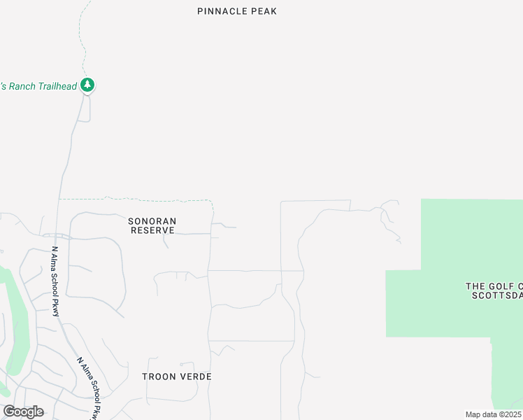 map of restaurants, bars, coffee shops, grocery stores, and more near 11575 East Dixileta Drive in Scottsdale