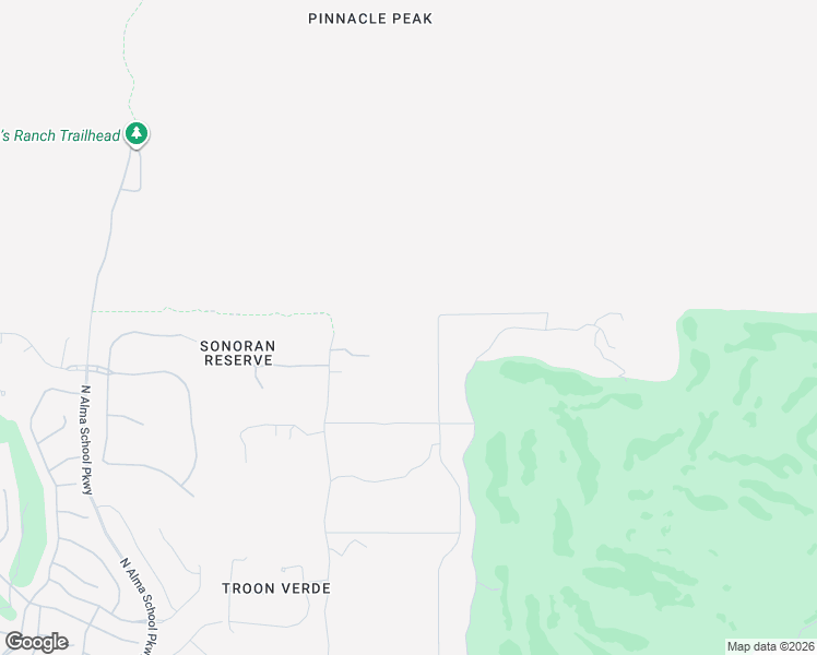 map of restaurants, bars, coffee shops, grocery stores, and more near 11575 East Dixileta Drive in Scottsdale