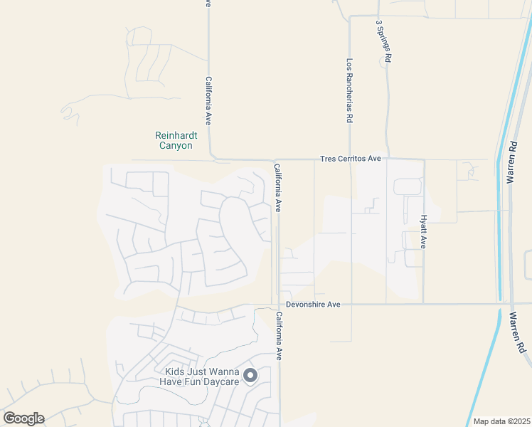 map of restaurants, bars, coffee shops, grocery stores, and more near 7556 Watson Circle in Hemet