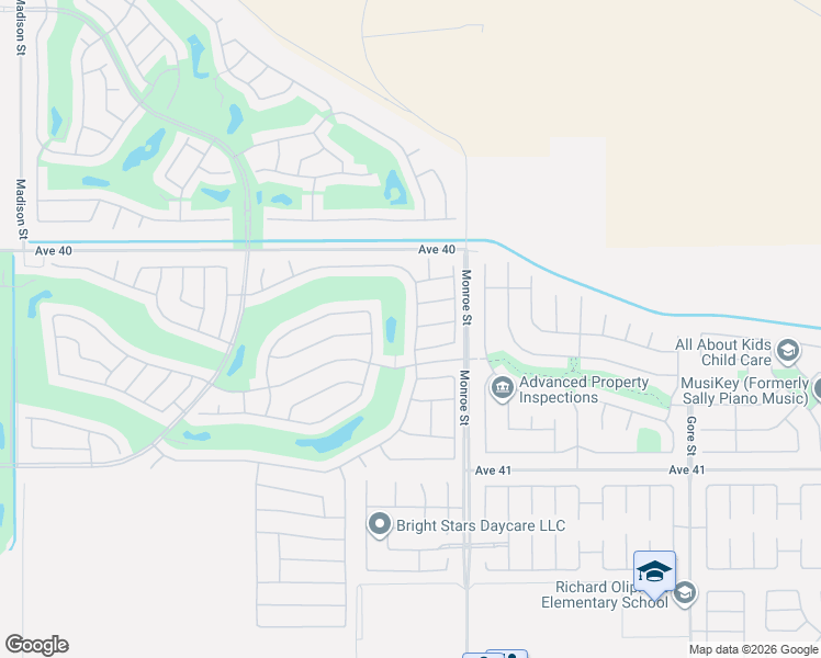map of restaurants, bars, coffee shops, grocery stores, and more near 40365 Camino Zulema in Indio