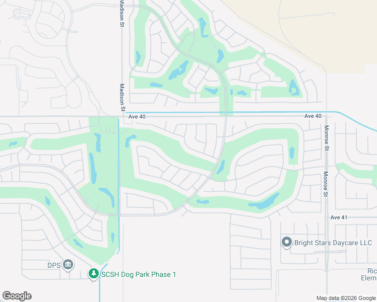 map of restaurants, bars, coffee shops, grocery stores, and more near 81347 Camino Sevilla in Indio