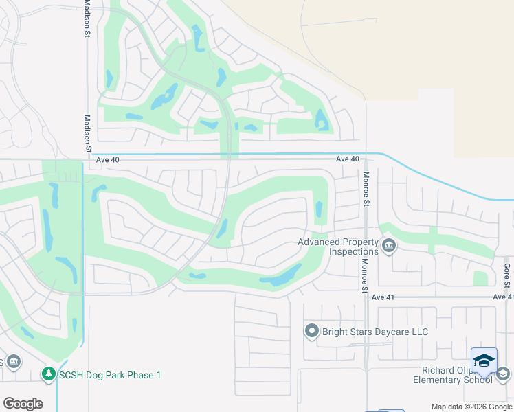 map of restaurants, bars, coffee shops, grocery stores, and more near 81596 Camino El Triunfo in Indio