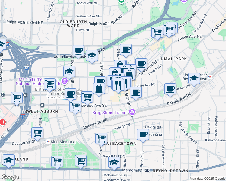 659 Auburn Avenue Northeast, Atlanta GA - Walk Score