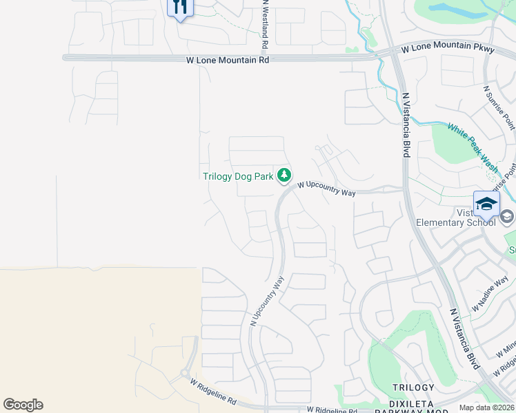 map of restaurants, bars, coffee shops, grocery stores, and more near 13308 North 133rd Lane in Peoria