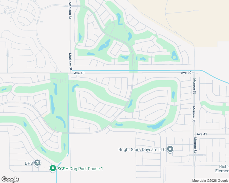 map of restaurants, bars, coffee shops, grocery stores, and more near 81362 Camino Sevilla in Indio