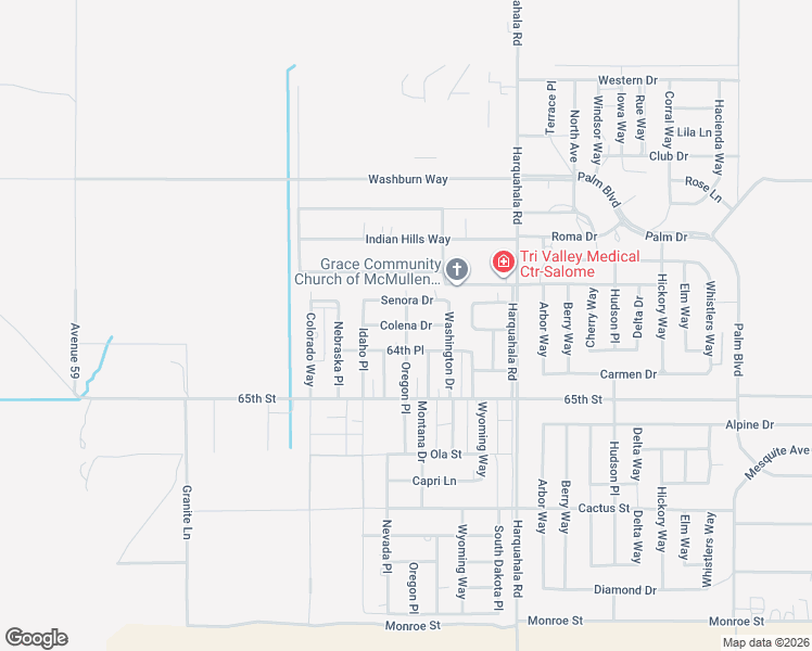map of restaurants, bars, coffee shops, grocery stores, and more near 39847 Oregon Place in Salome
