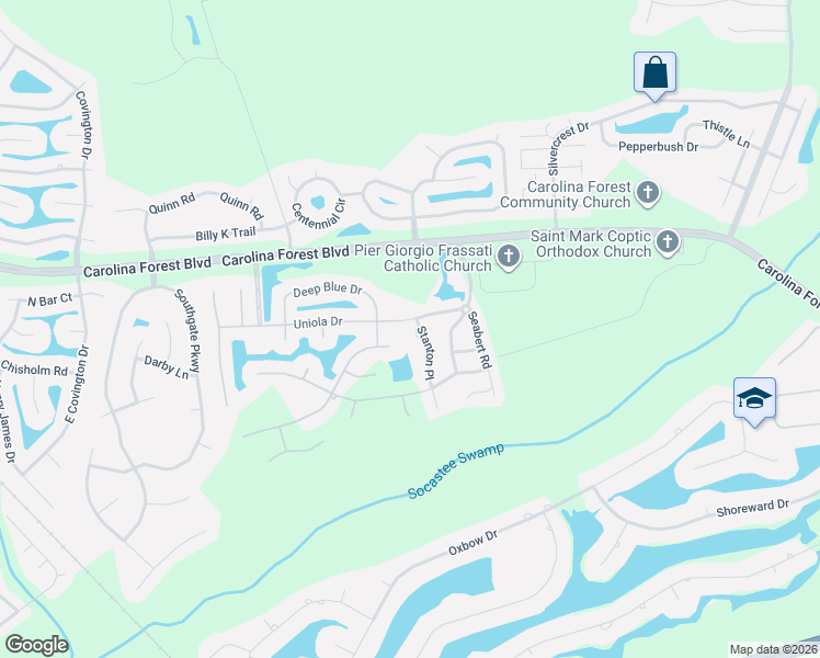 map of restaurants, bars, coffee shops, grocery stores, and more near 901 Desert Wheatgrass Drive in Myrtle Beach