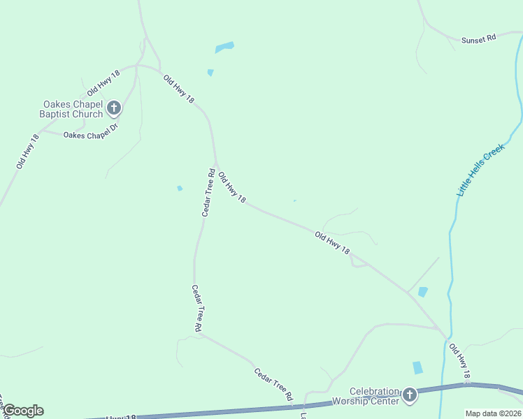 map of restaurants, bars, coffee shops, grocery stores, and more near 4525 Old Highway 18 in Vernon