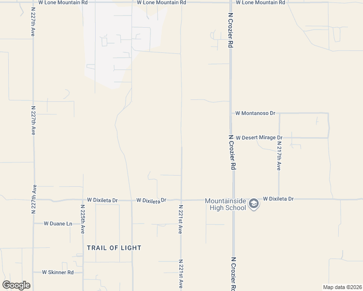 map of restaurants, bars, coffee shops, grocery stores, and more near 29700 West Wildcat Drive in Wittmann