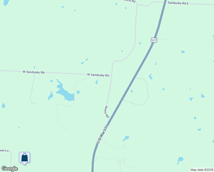 map of restaurants, bars, coffee shops, grocery stores, and more near 303 Reast Rd in Whitesboro