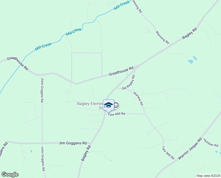 map of restaurants, bars, coffee shops, grocery stores, and more near 8460 Bagley Road in Dora