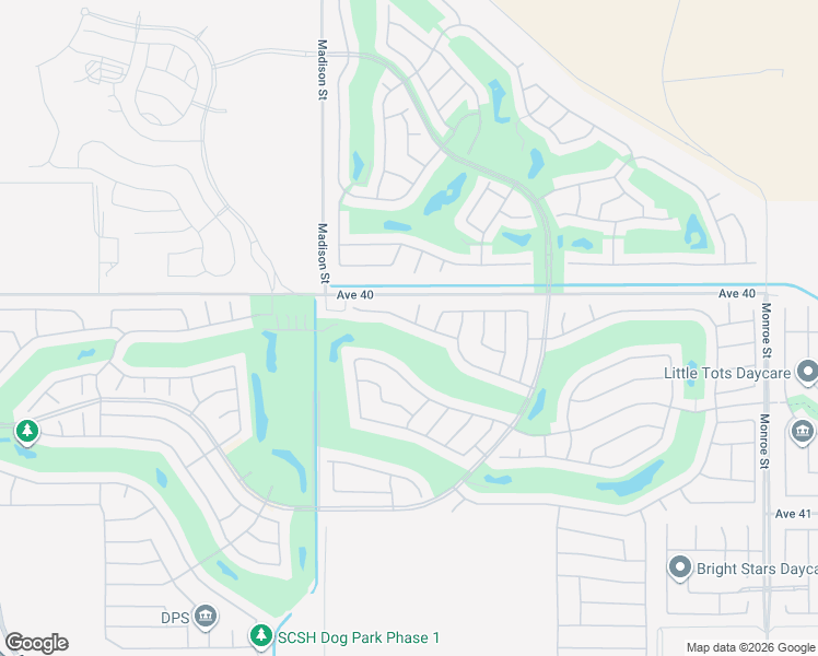 map of restaurants, bars, coffee shops, grocery stores, and more near 81193 Avenida Tres Lagunas in Indio