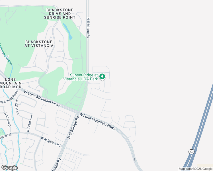 map of restaurants, bars, coffee shops, grocery stores, and more near 30296 North 115th Drive in Peoria