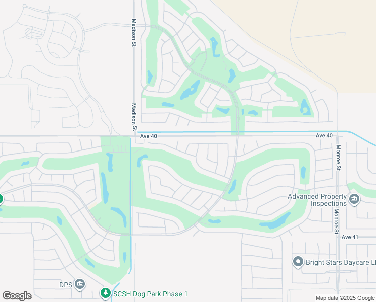 map of restaurants, bars, coffee shops, grocery stores, and more near 81258 Avenida Tres Lagunas in Indio