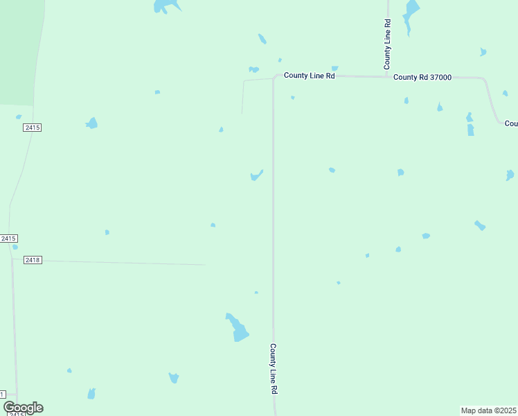 map of restaurants, bars, coffee shops, grocery stores, and more near 2619 County Road 2420 in Honey Grove