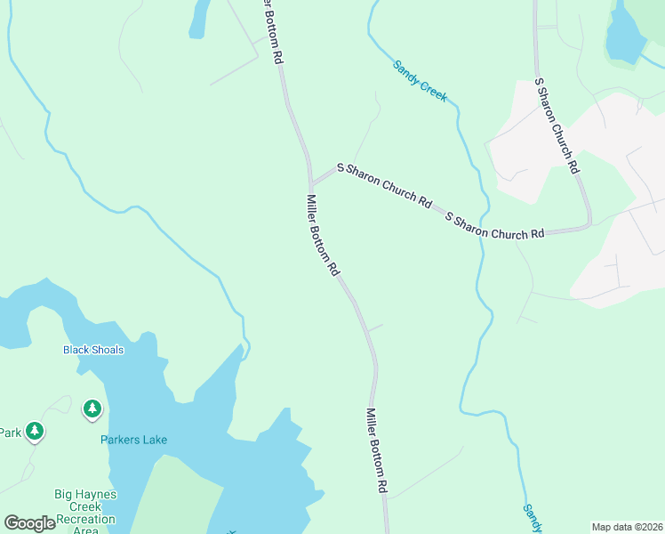 map of restaurants, bars, coffee shops, grocery stores, and more near 2390 Miller Bottom Road in Loganville