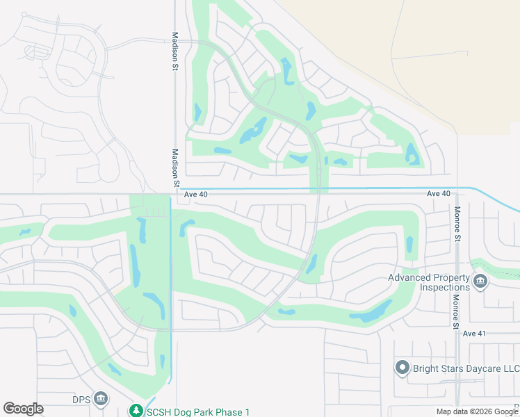map of restaurants, bars, coffee shops, grocery stores, and more near 81258 Avenida Tres Lagunas in Indio