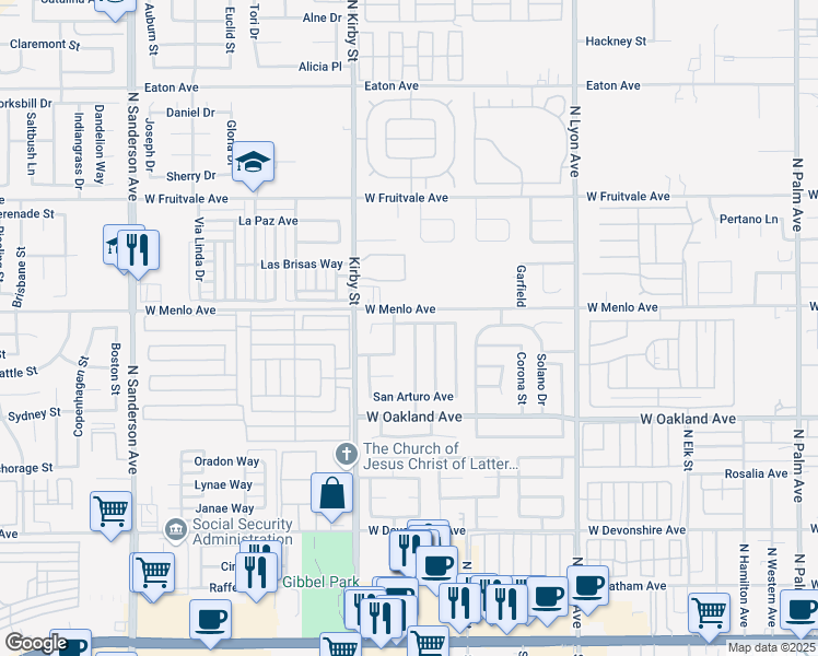 map of restaurants, bars, coffee shops, grocery stores, and more near in Hemet