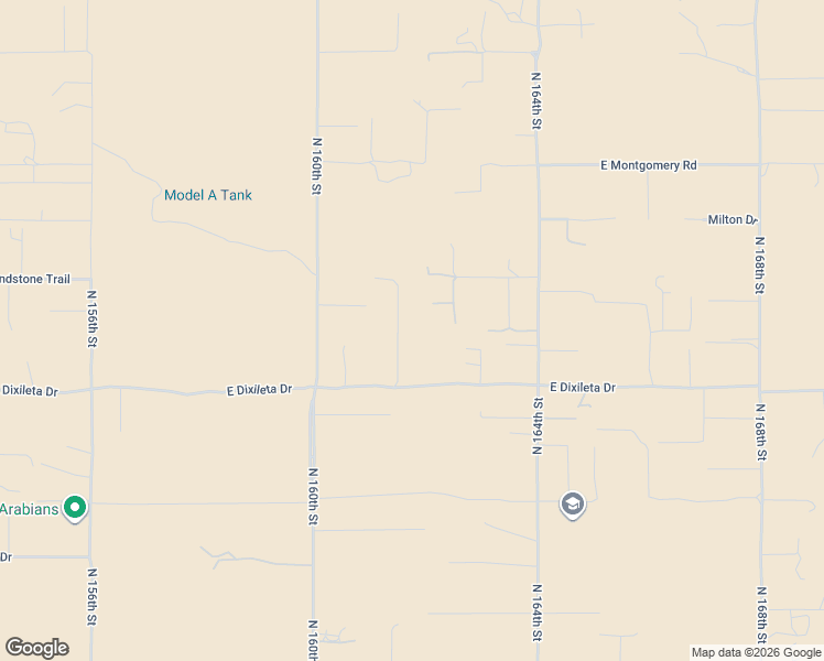 map of restaurants, bars, coffee shops, grocery stores, and more near 29923 North 161st Way in Scottsdale