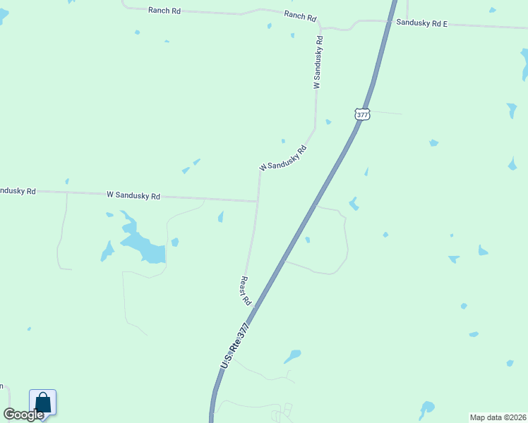 map of restaurants, bars, coffee shops, grocery stores, and more near 303 Reast Road in Whitesboro