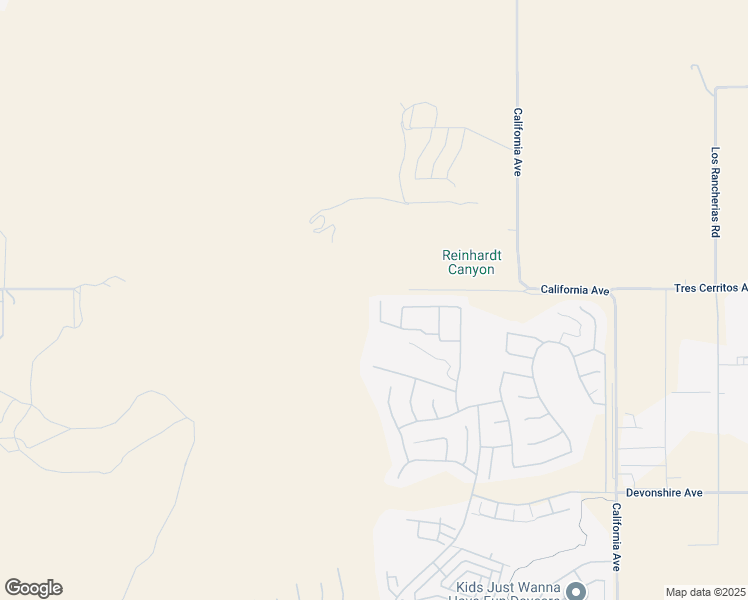 map of restaurants, bars, coffee shops, grocery stores, and more near 679 Weir Drive in Hemet